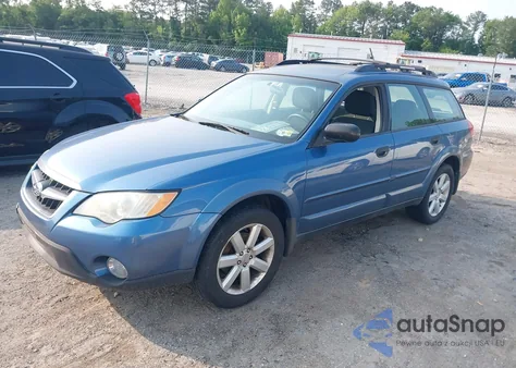 2008 Subaru Outback 2.5I/2.5I L.l. Bean Edition z USA, uszkodzony, nr VIN 4S4BP61C187364894
